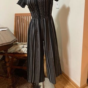 Wide leg jumpsuit